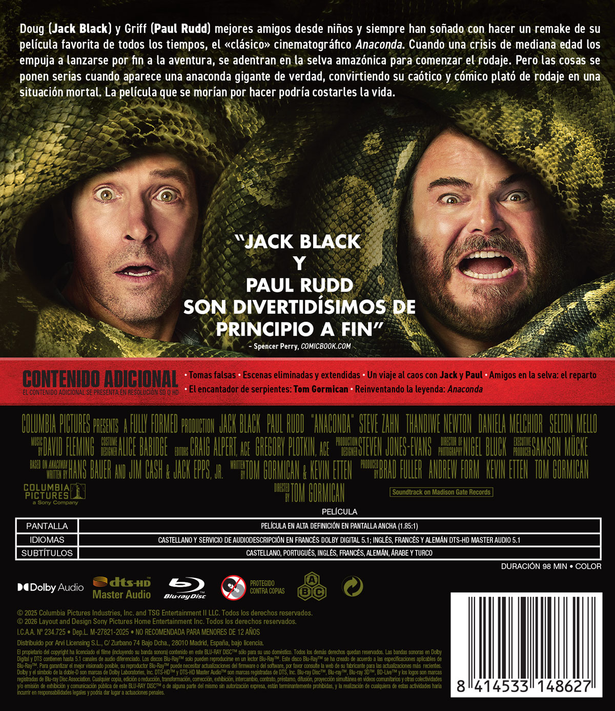 Anaconda (2025) (Blu-ray)