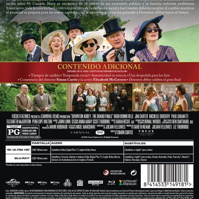 Downton Abbey: El gran final (4K UHD + Blu-ray)