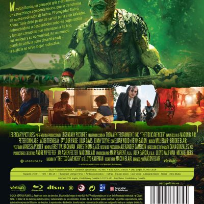 El vengador tóxico (Blu-ray)