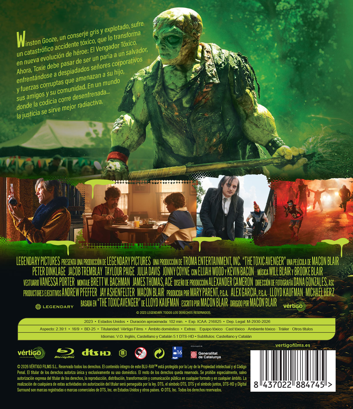 El vengador tóxico (Blu-ray)