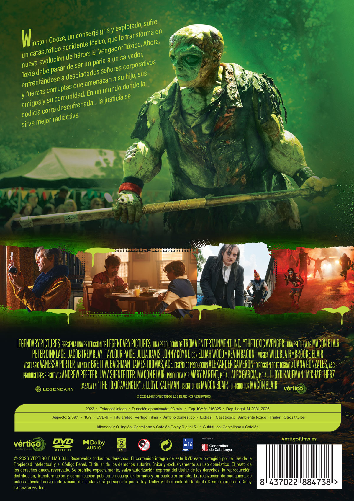 El vengador tóxico (DVD)