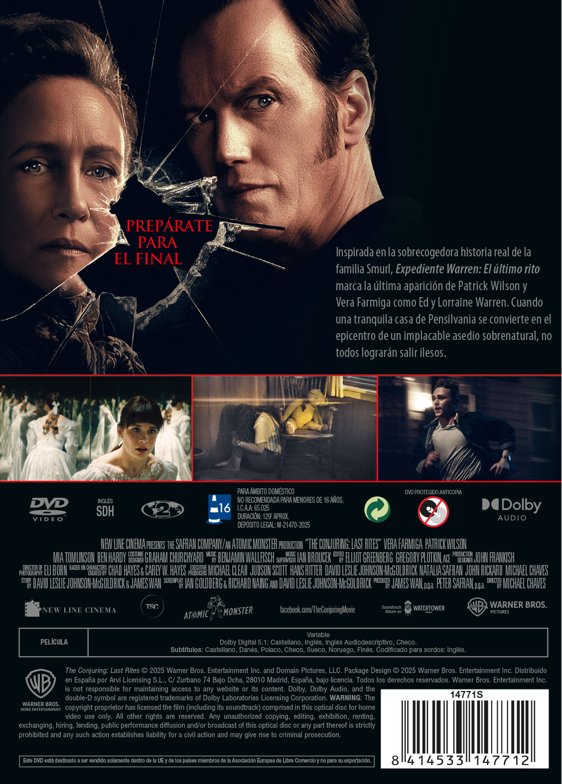 Expediente Warren: El Último Rito (DVD)