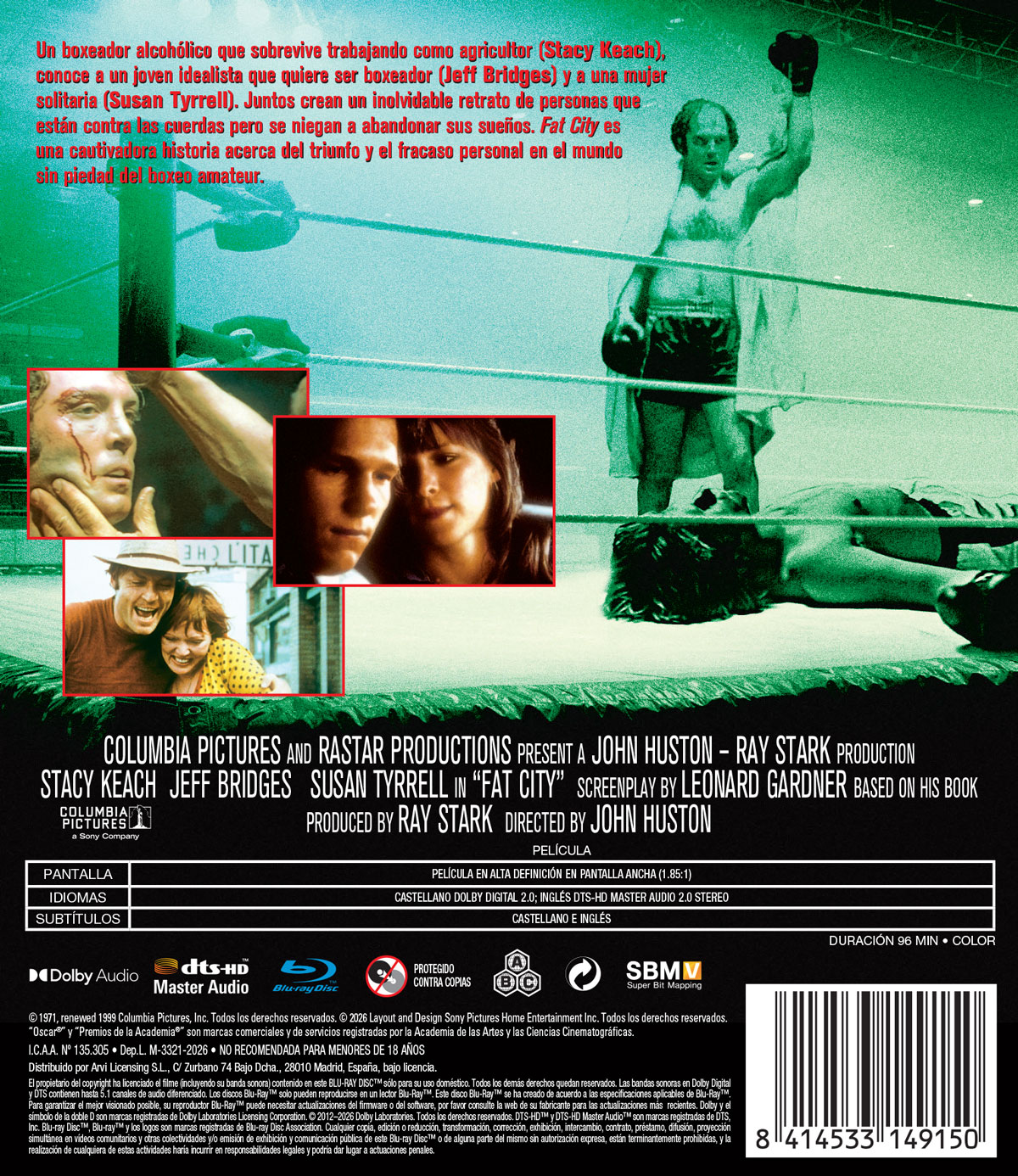 Fat city, ciudad dorada (Blu-ray)