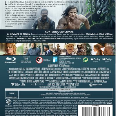 La leyenda de Tarzán (Blu-ray)