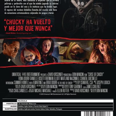 La maldición de Chucky (DVD)