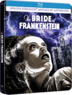 La novia de Frankenstein. 90º Aniversario (Blu-ray) Steelbook