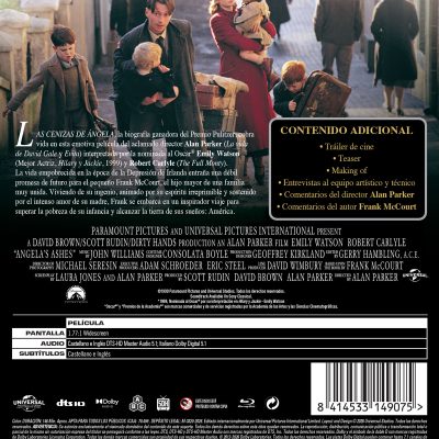 Las cenizas de Ángela (Blu-ray)