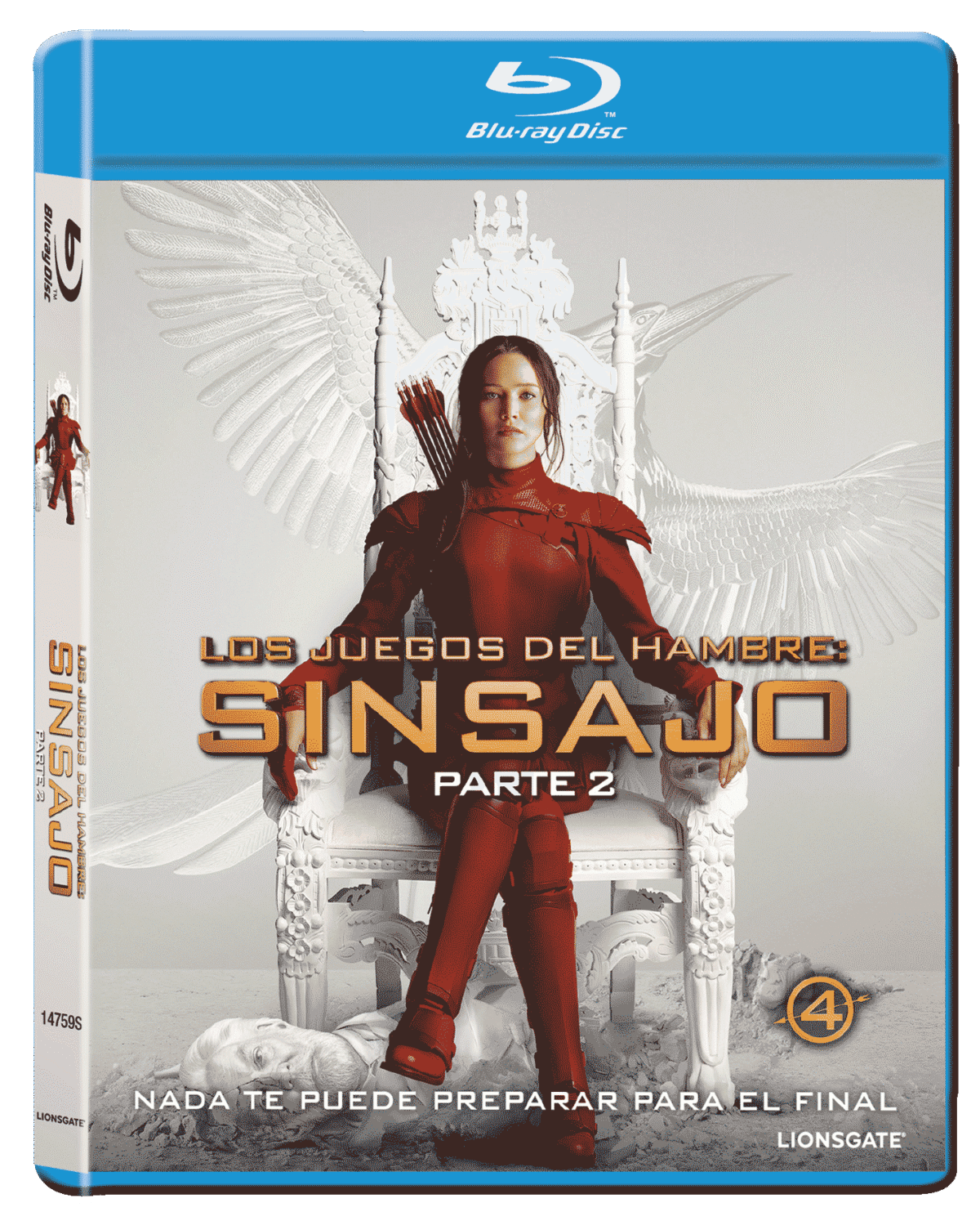 Los juegos del hambre 3: Sinsajo. Parte 2 (Blu-ray)