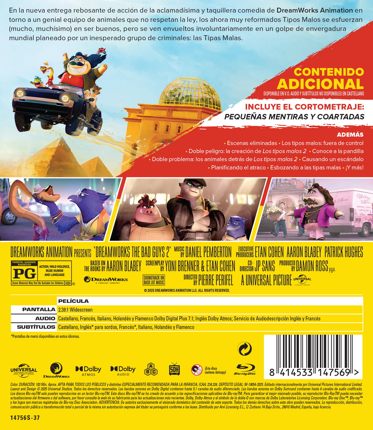 Los tipos malos 2 (Blu-ray)