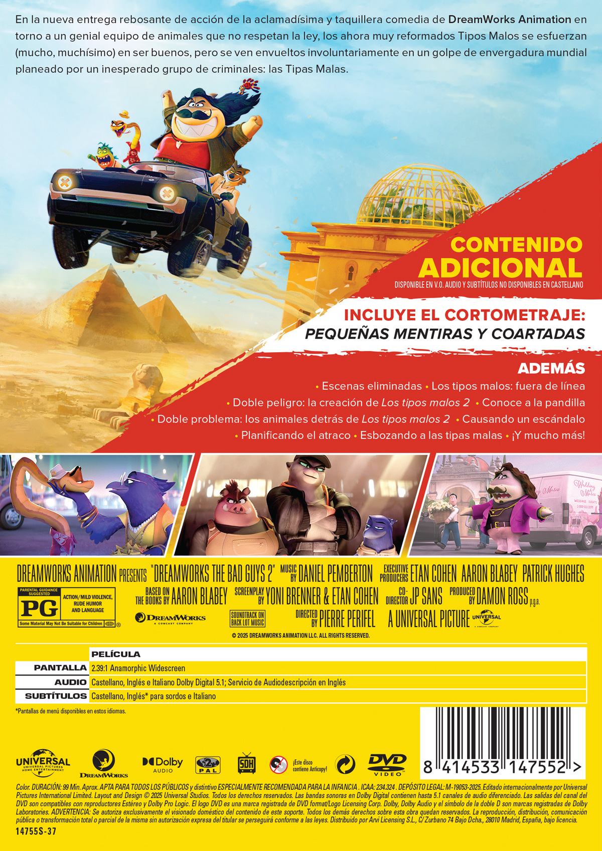 Los Tipos Malos 2 (DVD)