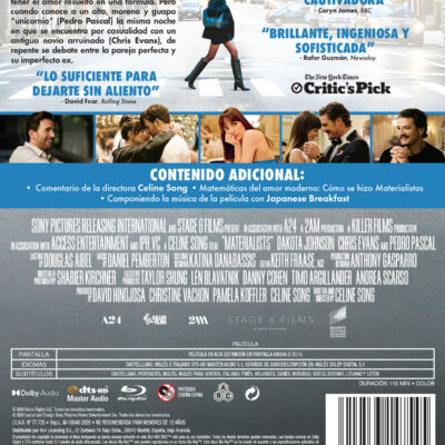 Materialistas (Blu-ray)