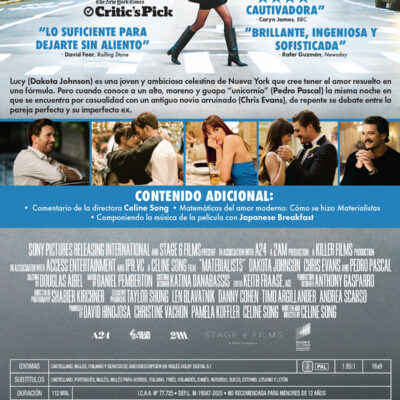 Materialistas (DVD)