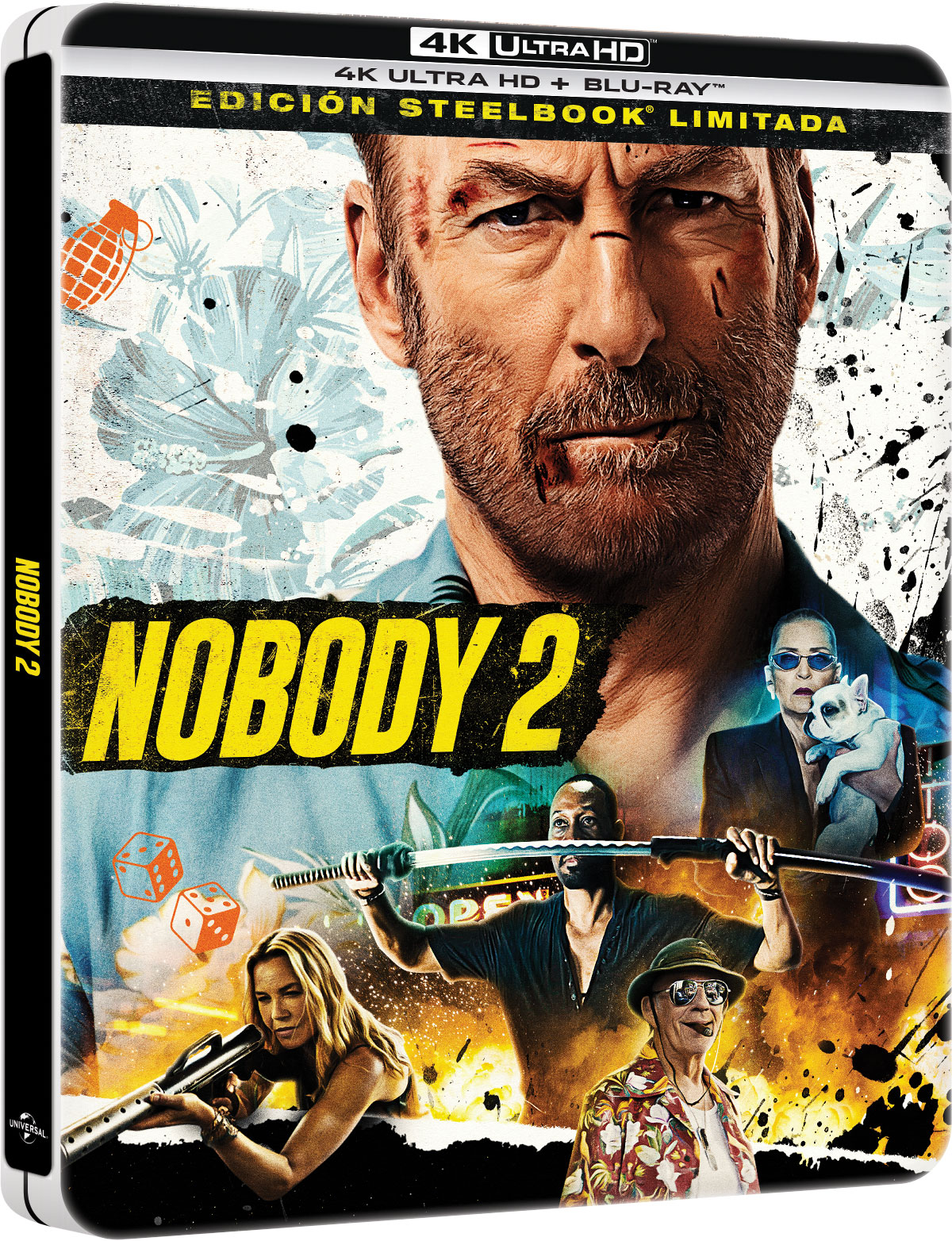Nadie 2 (4K UHD + Blu-ray) Steelbook