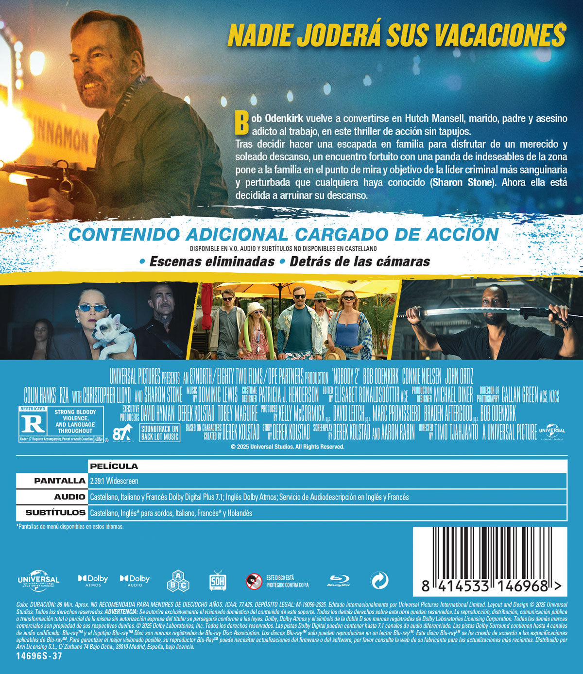 Nadie 2 (Blu-ray)