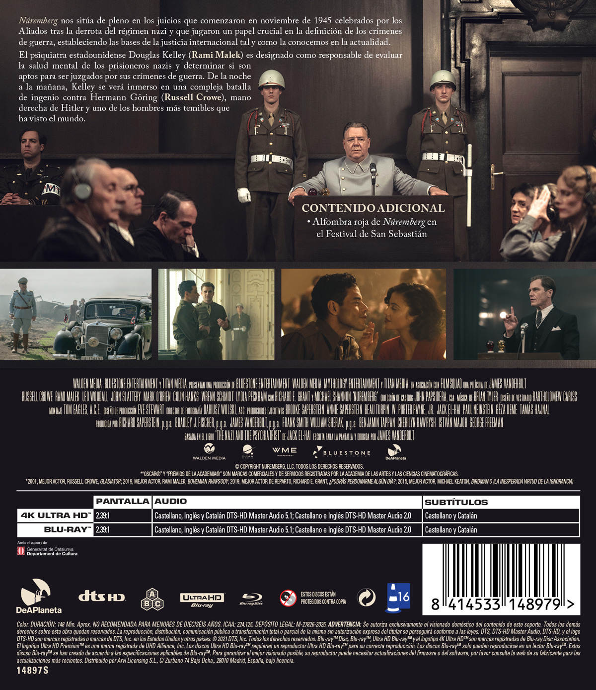 Núremberg (4K UHD + Blu-ray)