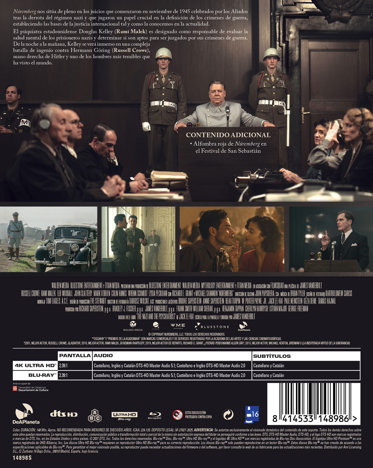 Núremberg (4K UHD + Blu-ray) Steelbook