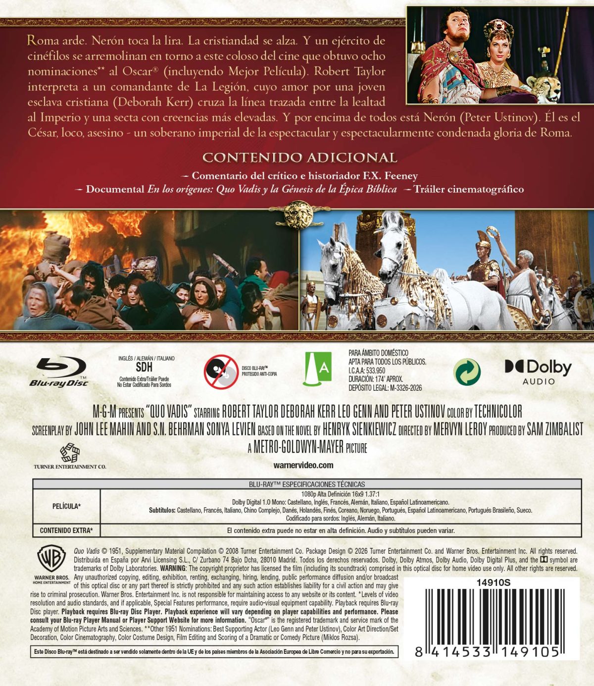 Quo vadis (Blu-ray)