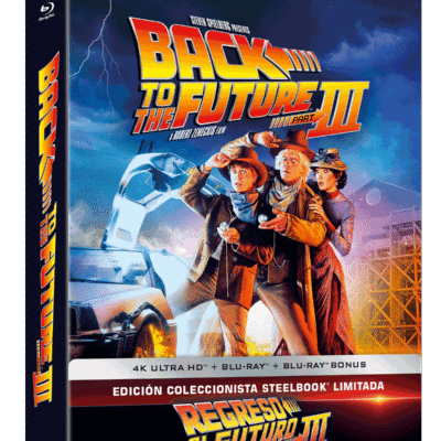 Regreso al futuro 3 (4K UHD + Blu-ray + Blu-ray Extras). Edición especial limitada