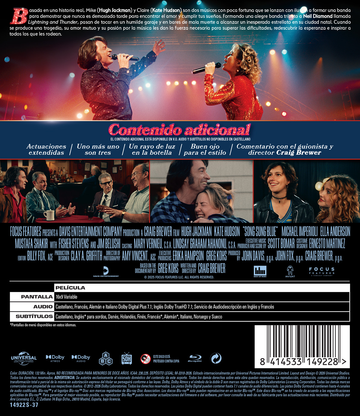 Song sung blue (Blu-ray)
