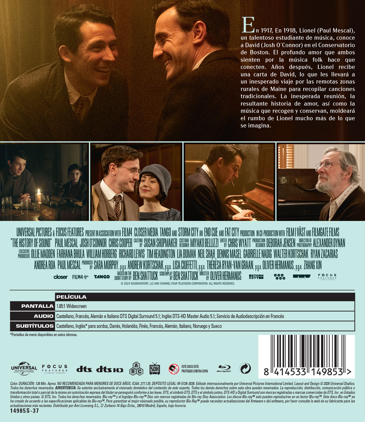 The history of sound (Blu-ray)