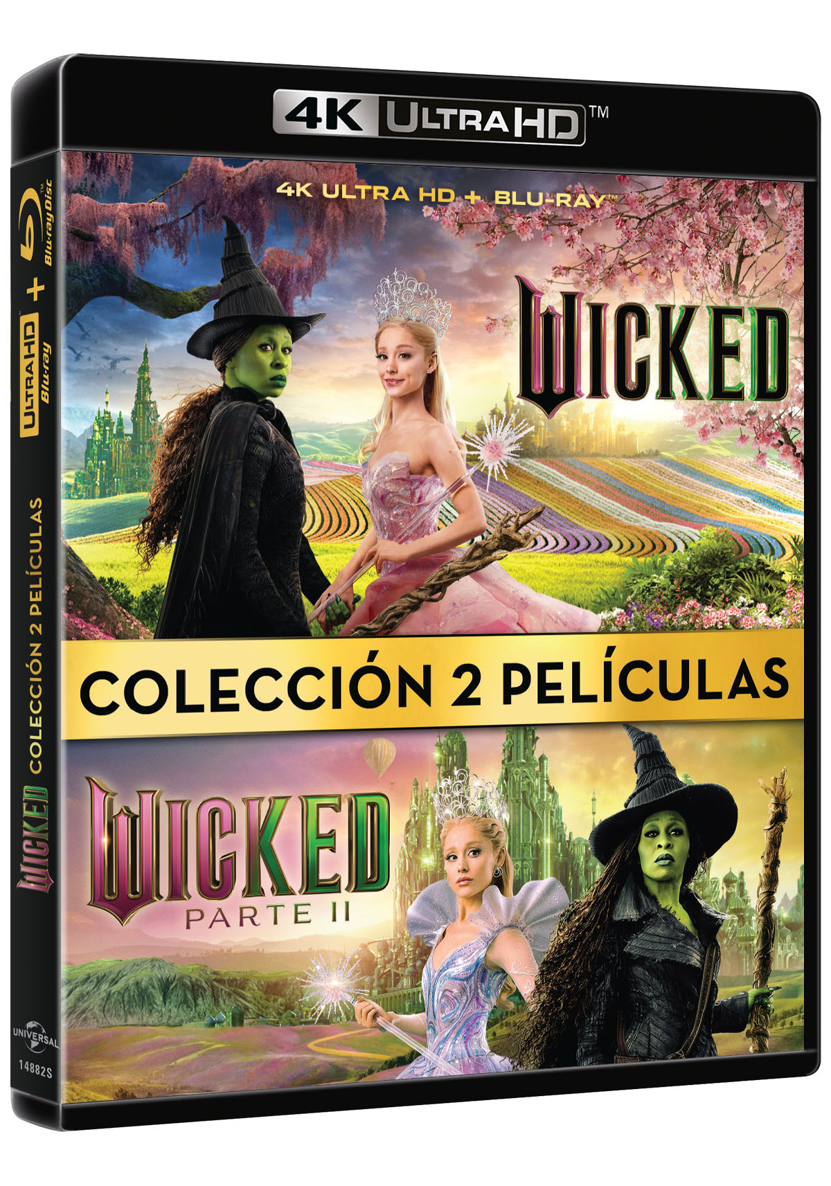 Wicked. PACK 1-2 (4K UHD + Blu-ray)