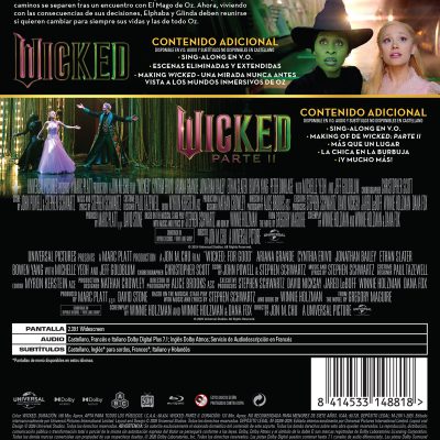 Wicked. PACK 1-2 (Blu-ray)