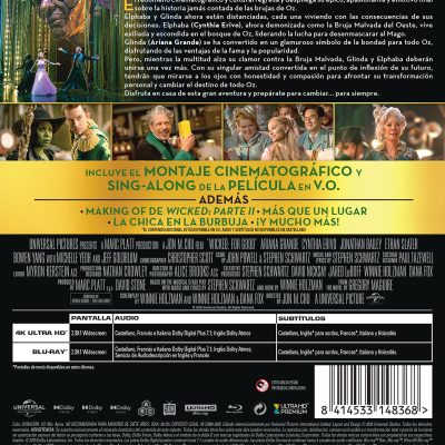Wicked: Parte II (4K UHD + Blu-ray)