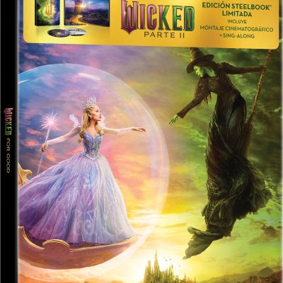 Wicked: Parte II (4K UHD + Blu-ray) Steelbook