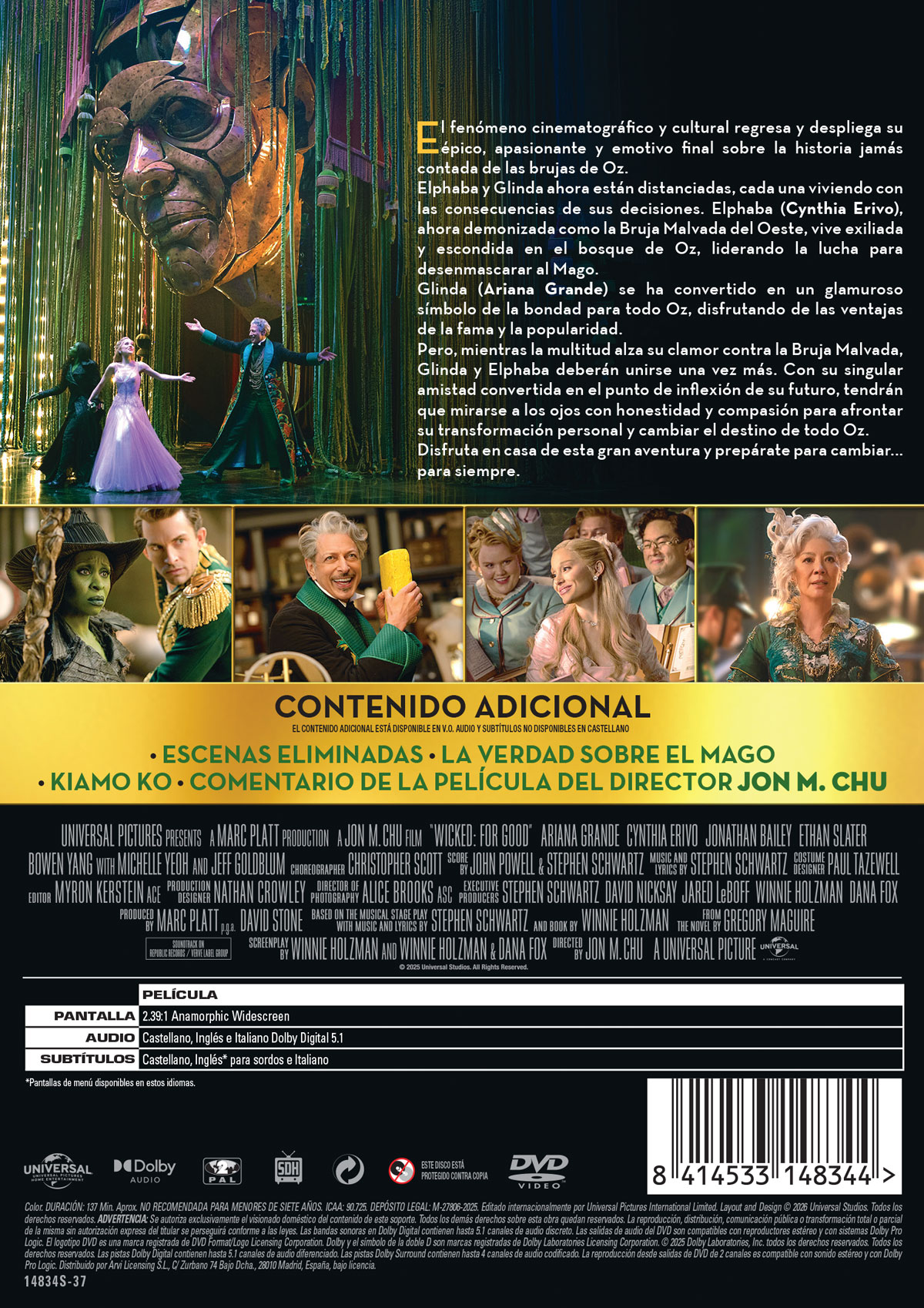 Wicked: Parte II (DVD)