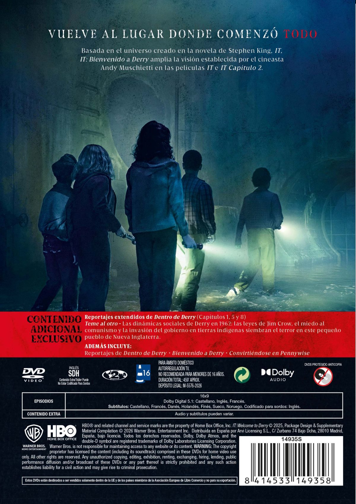 It: Bienvenidos a Derry.Temporada 1 (DVD)