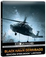 Black Hack Derribado (4K UHD + Blu-ray + Blu-ray Extras) Steelbook