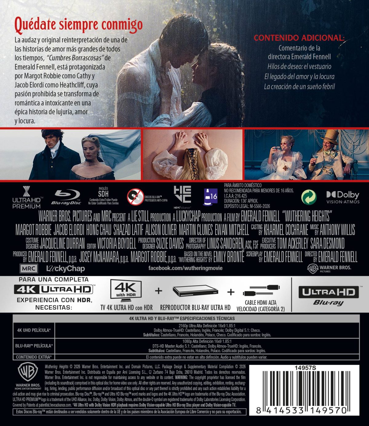 Cumbres Borrascosas (4K UHD + Blu-ray)