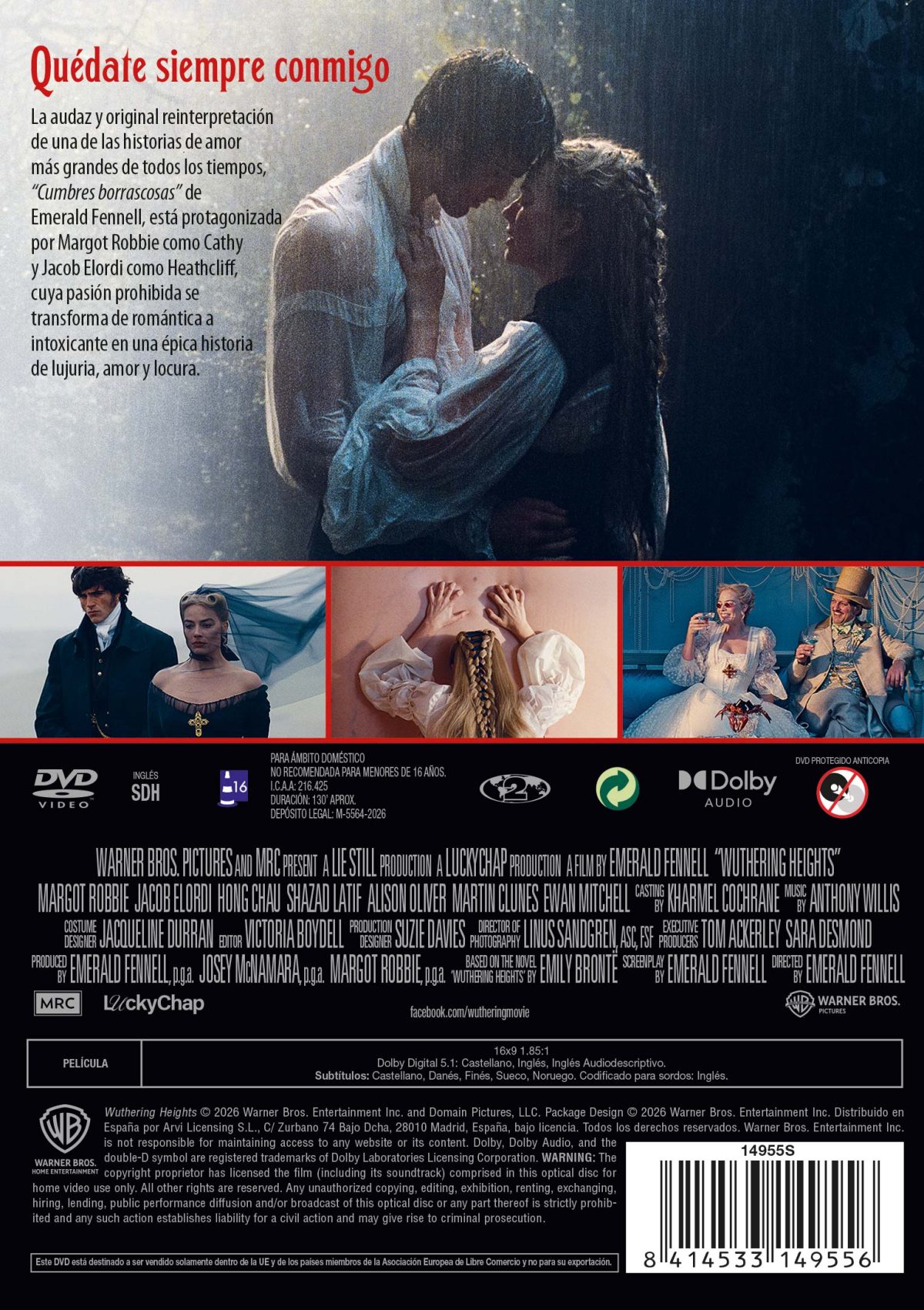Cumbres Borrascosas (DVD)