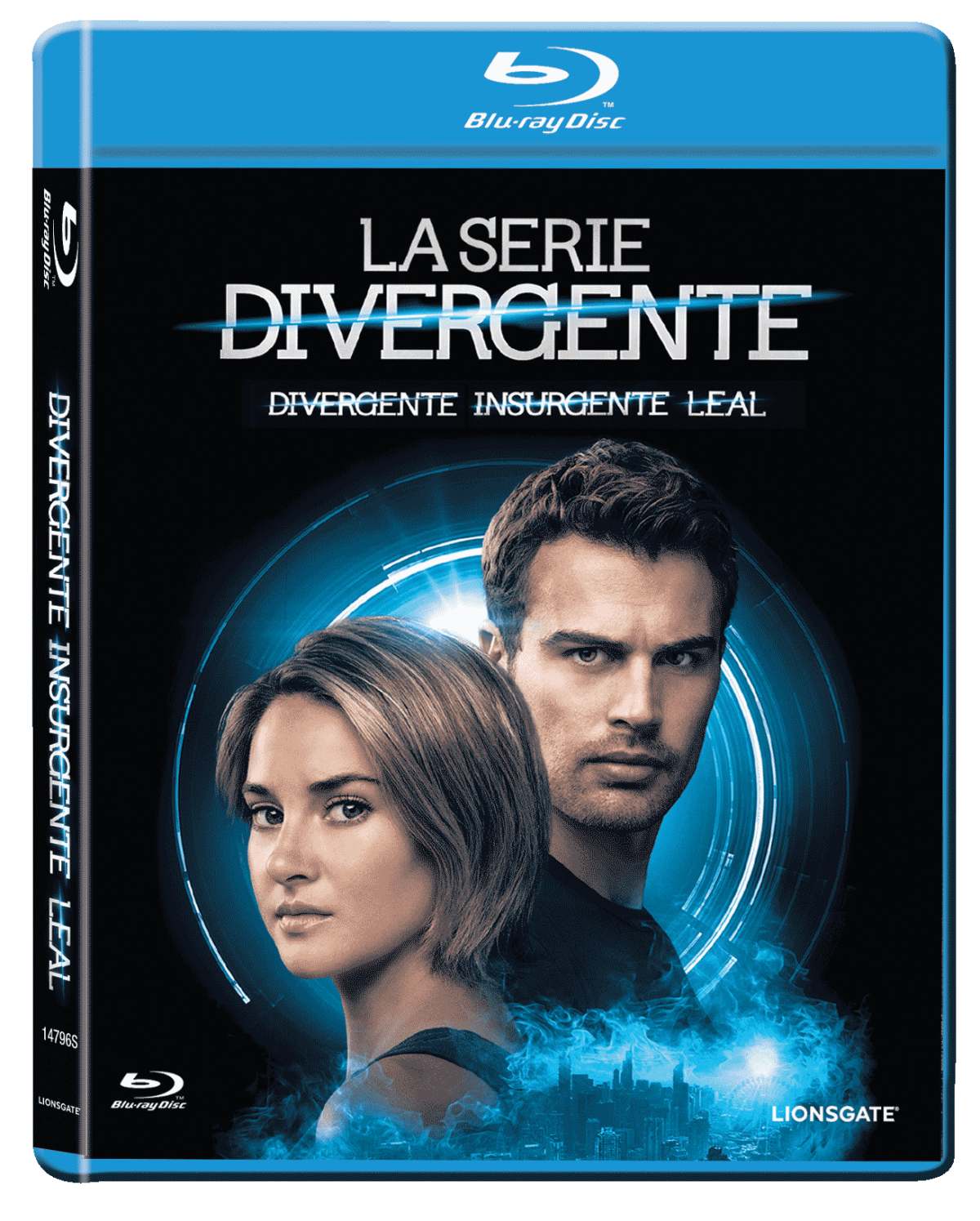 Divergente. Pack 1-3 (Blu-ray)