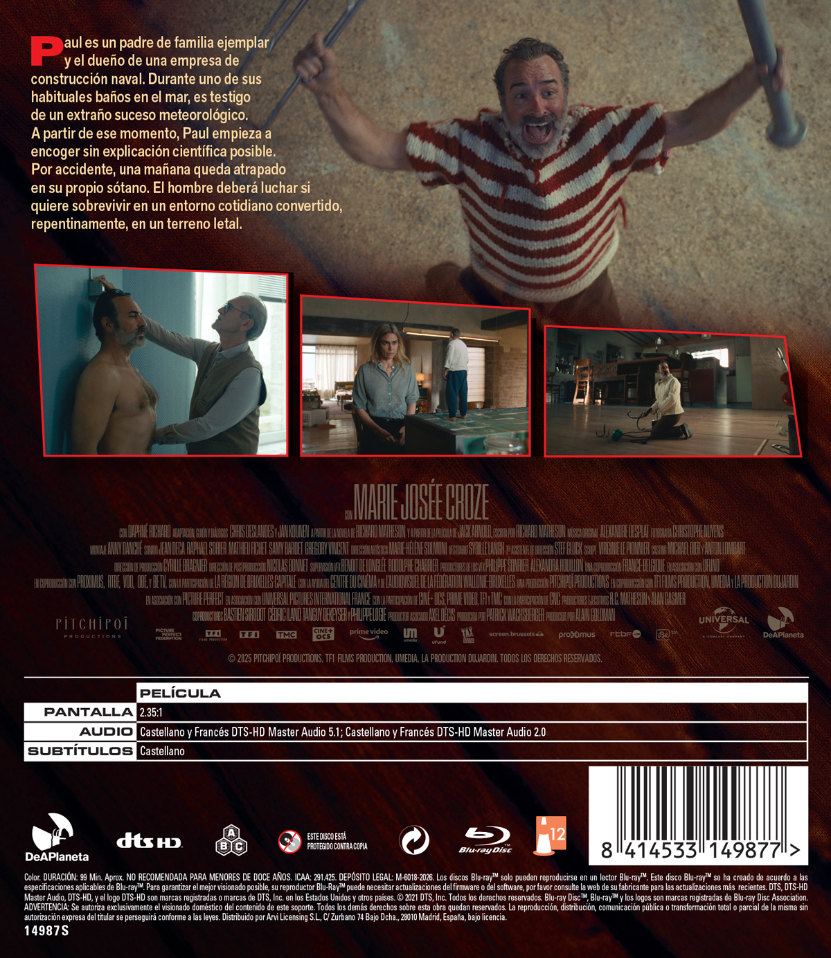 El hombre menguante (Blu-ray)