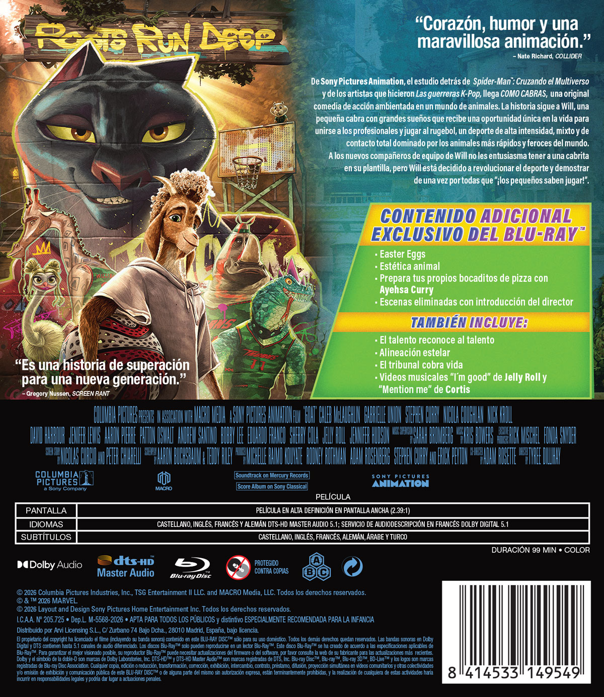 Como Cabras (Blu-ray)