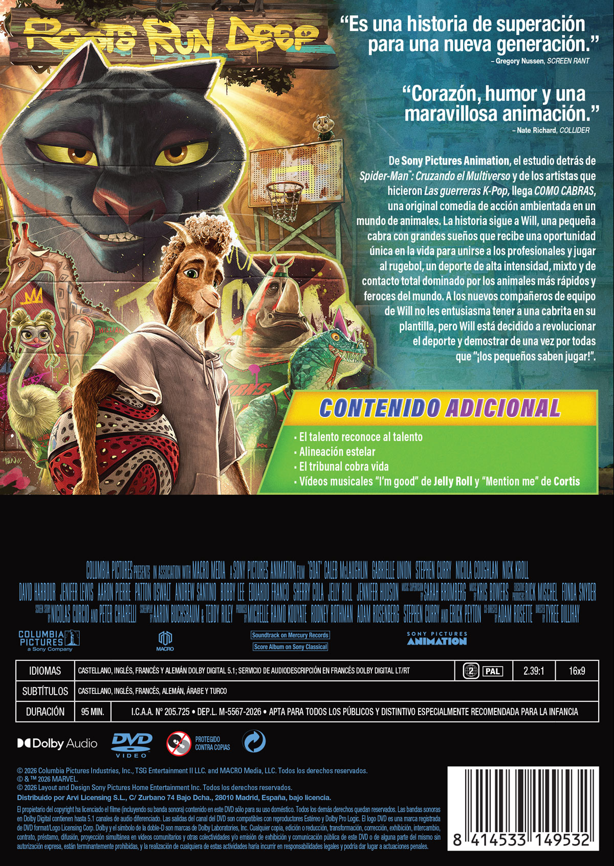 Como Cabras (DVD)