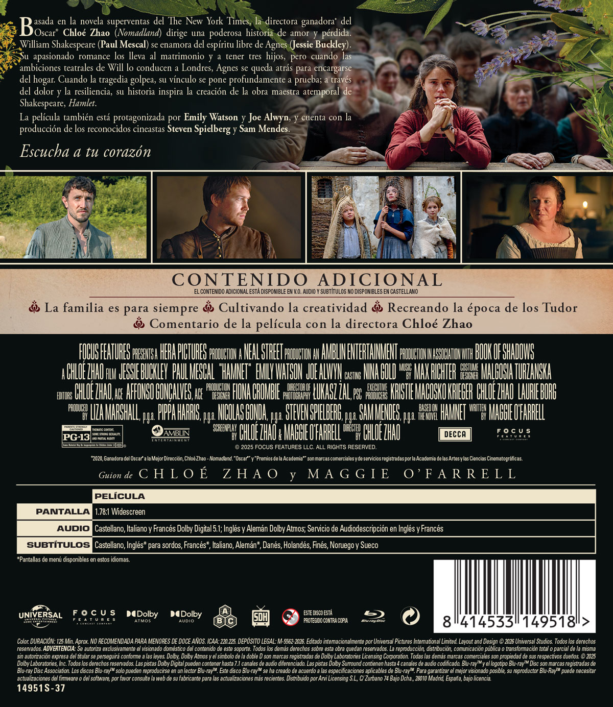 Hamnet (Blu-ray)
