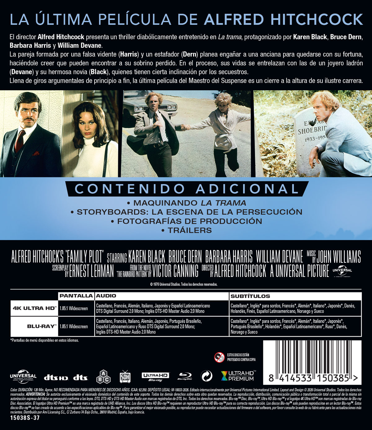 La trama (4K UHD + Blu-ray)