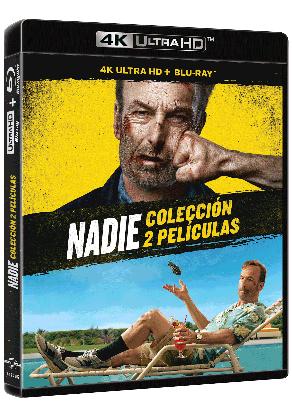 Nadie: Pack 1+2 (4K UHD + Blu-ray)
