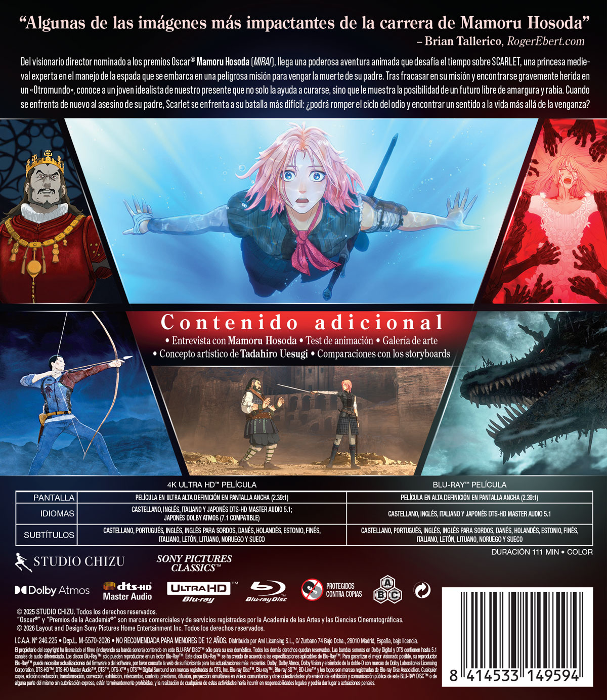Scarlet (4K UHD + Blu-ray)