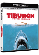 Tiburón. Ed. 50º Aniversario (4K UHD + Blu-ray + Blu-ray Extras)
