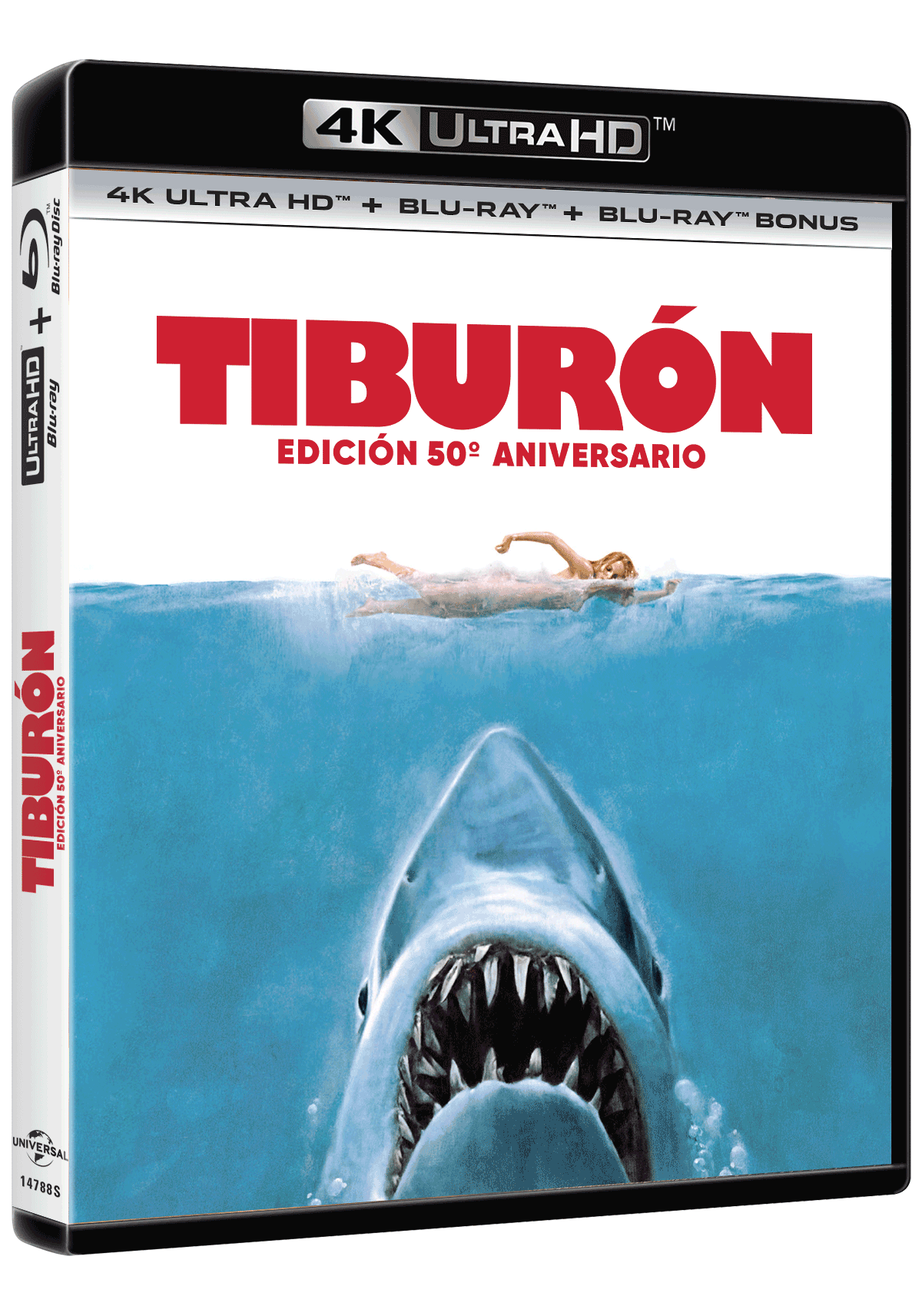 Tiburón. Ed. 50º Aniversario (4K UHD + Blu-ray + Blu-ray Extras)