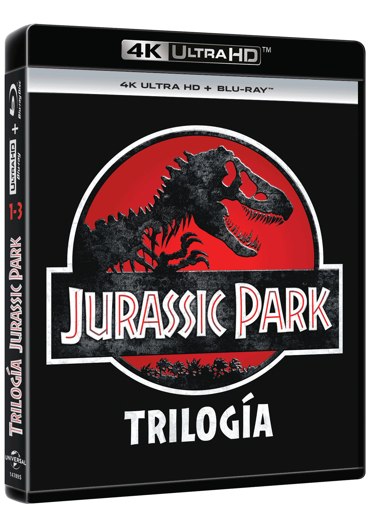 Trilogia Jurassic Park (4K UHD + Blu-ray)