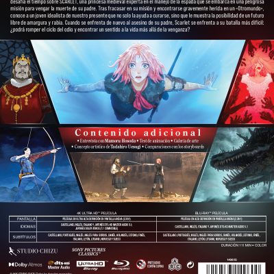 Scarlet (4K UHD + Blu-ray) Steelbook