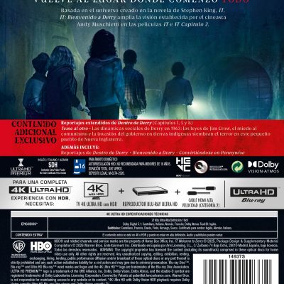 It: Bienvenidos a Derry.Temporada 1 (4K UHD) Steelbook