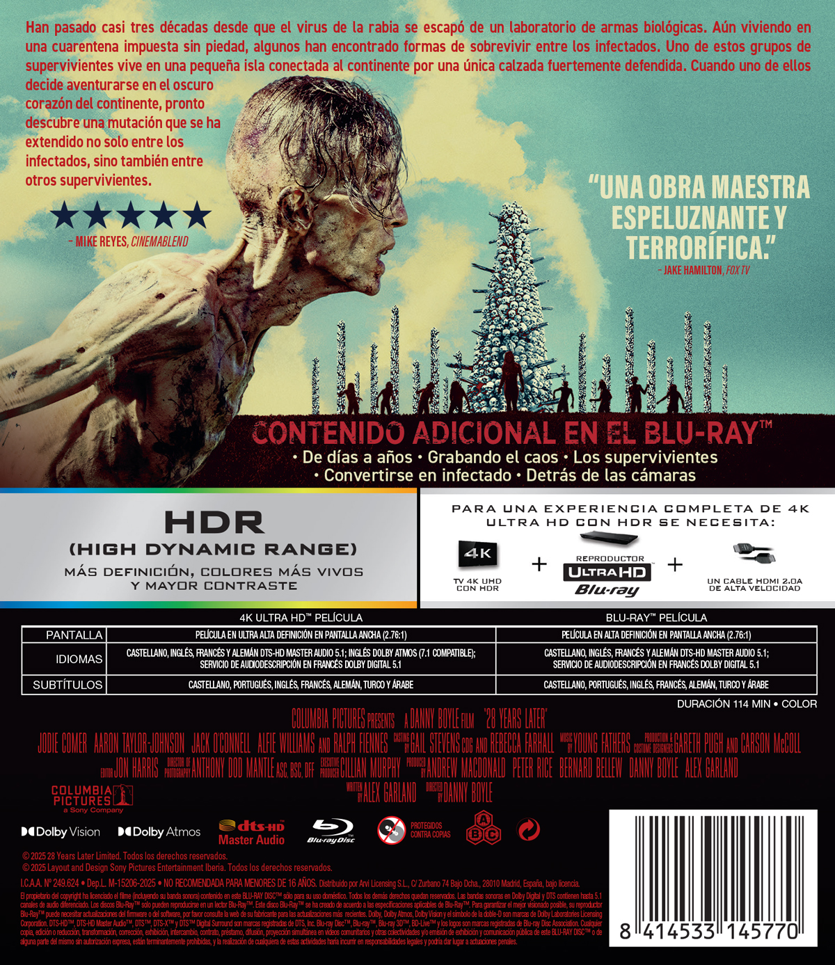 28 años después (4K UHD + Blu-ray)