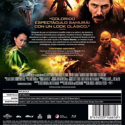 47 Ronin La leyenda del samurai (Blu-ray)