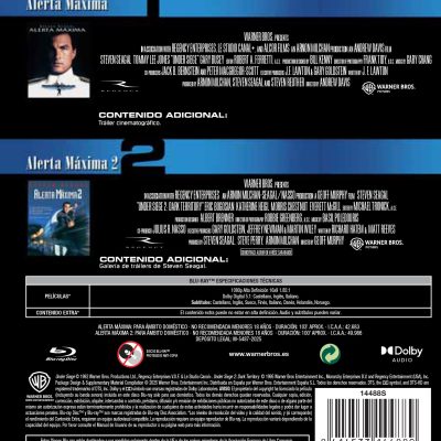Alerta máxima. Pack 1-2 (Blu-ray)
