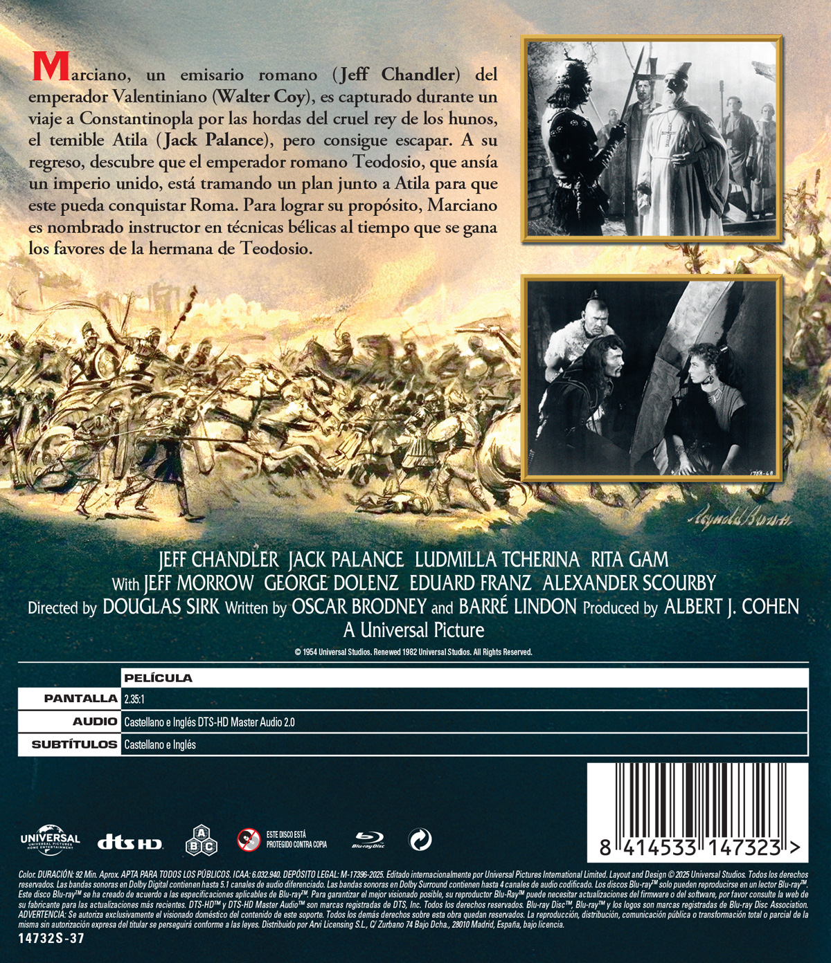 Atila, el rey de los hunos (Blu-ray)